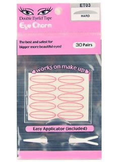 Eye Charm Double Eyelid Tape With Applicator Hard