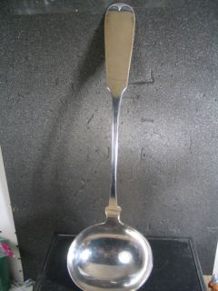 Coin Silver PUNCH LADLE 13 1/2 Gale & Hayden 1845 1850