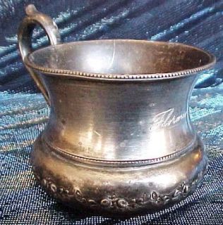 Circa 1890s   Childs   Quadruple Cup   Forbes Silver Company 