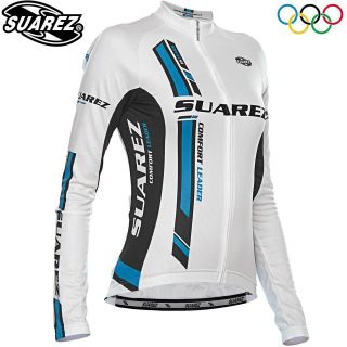 Suarez Official Suarez 2012 Long Sleeve Cycling Jersey   Olympic 