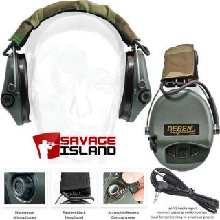   Supreme Pro X Slim Electronic Ear Defenders/Muffs Clay Pigeon Shooting