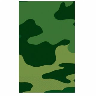    Army FORCES Camouflage Birthday Party Disposable Paper Table Cover