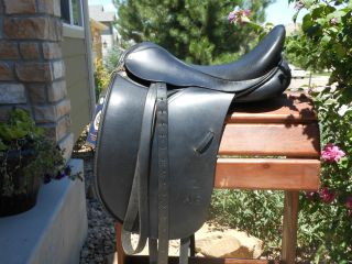 Cliff Barnsby Dressage Saddle 18 #5 tree SADDLE TRIAL AVAILABLE