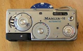 Mamiya 16 Automatic Subminiature Film Camera VERY GOOD CONDITION