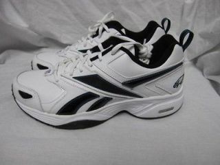 Eagles Sz 8 Mens Pro Evaluate Trainer White Green Black Shoes Sneakers 