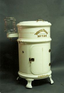 1900s Antique Ice box fridgidart magnet