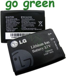 Newly listed 2 LG OEM LGIP 411A FOR CG180 KG270 LX160 LX175 BATTERY