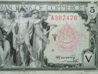 1935 Canadian Bank of Commerce $5 Logan and Arscott