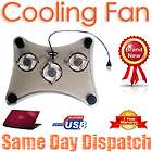   Cooler Cooling Pad 3x Fan LED For Laptop Notebook Dream Sky Box