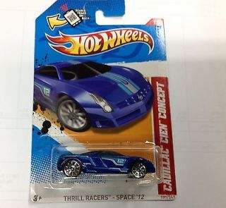 2012 Hot Wheels Thrill Racers Space 12 Cadillac Cien Concept 1/5