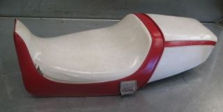 YAMAHA FZR1000 FZR 1000 1987 87 88 CORBIN DUAL SEAT RED + WHITE