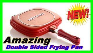   Call Duplex Double Sided non stick Frying Pan Cookware Bread Fish Cook