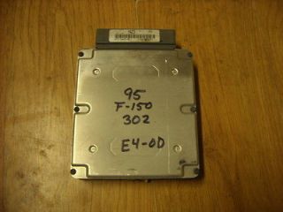   FORD F150 PICKUP Engine Brain Box Elec Cont Unit (ECU); 8 302 (5.0L