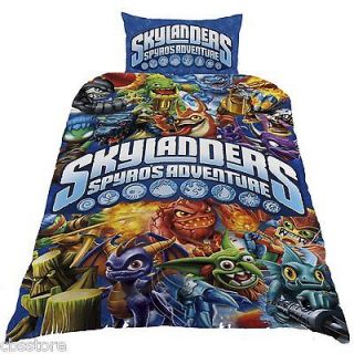 Skylanders Adventure Single Duvet Cover & Pillowcase Set New LOOK