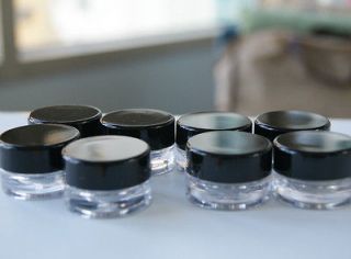 cosmetic empty jar pot bottle sample cream moisturizer travel makeup 
