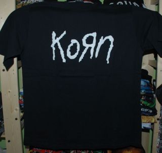 Korn Xlarge T Shirt New Rare XL Static X Slipknot Limp Bizkit 