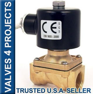   Electric Solenoid Valve 24 VAC Water, Air, Fuels, Gas VITON SEAL B21V