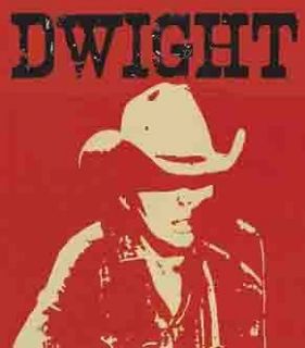 Dwight Yoakam    Country Music Vintage Bumper Sticker