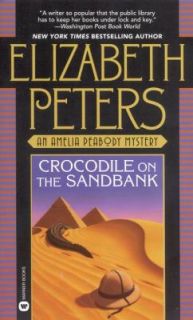 Crocodile on the Sandbank by Elizabeth Peters 1988, Paperback, Reprint 
