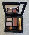 ESTEE LAUDER COMPACT WITH EYE SHADOW, BLUSH, LIPSTICK AND BRUSHES