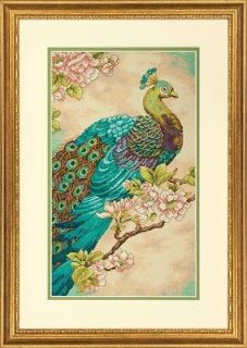 Counted Cross Stitch Kit INDIAN PEACOCK