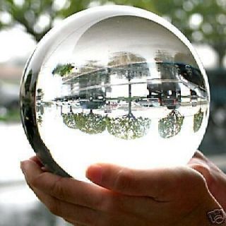 HOT SELL HUGE ASIAN QUARTZ CLEAR CRYSTAL BALL SPHERE 80MM + STAND