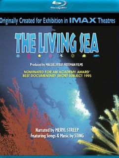 TRULY LIKE NU IMAX The Living Sea Blu ray Disc BLUERAY NO $9 