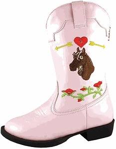   Smoky Mountain Boots Austin Lights Western Cowboy Boot Pink   Light Up
