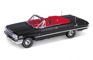   Impala Convertible   118 Scale Diecast Model   Black   Welly