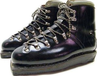 MENS VINTAGE GREIF CROSS COUNTRY LEATHER SKI BOOTS SHOES HIGH QUALITY