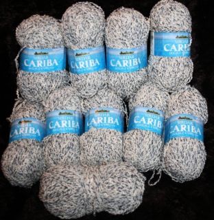 Lot Sale 10 Balls Sirdar CARIBA Cotton Spiral Slub Yarn   White 