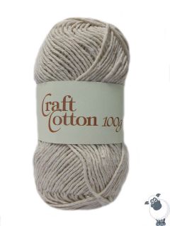   Brett CRAFT COTTON 100g   Shade ECRU. 100% Dishcloth / Crochet Cotton
