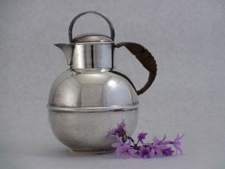 Apollo Silver Co Bernard Rices Sons Inc Sliverplate Teapot Creamer