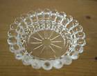   Style Patterned Glass Ashtray Candy Dish Candle Holder 4.25