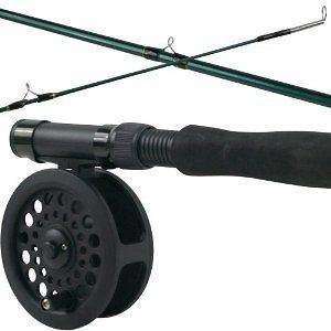 Crystal River Fly Fishing Combo Kit Flies River Lake Boat Trout Rod 