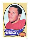 1970 TOPPS CARD # 58 ERIC CRABTREE WR BENGALS