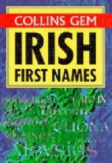 Irish First Names by Julia Cresswell 1998, Paperback