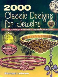 2000 Classic Designs for Jewelry Rings, Earrings, Necklaces, Pendants 