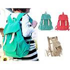 Cute Canvas Shoulder Bag Backpack Satchel School Tote Handbag Evening 