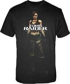 TOMB RAIDER T Shirt Cloth Tee NEW Lara Croft PSP MEN L