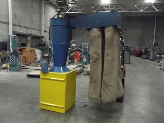 Torit Cyclone Dust Collector with Four Bag Attach Model 20 3 Baldor 
