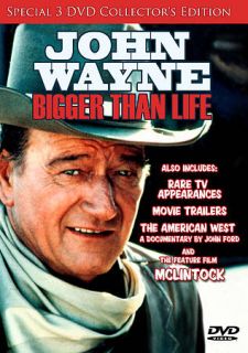 John Wayne Bigger Than Life DVD, 2010