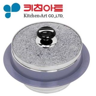 New Kitchen Art Rice Cooking Korean Stone Pot (Dolsot) for 1 Person 