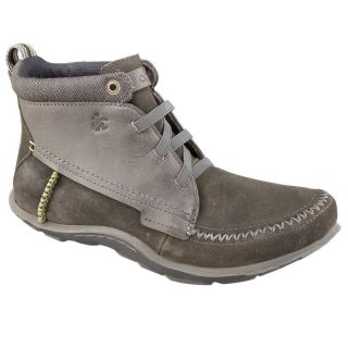 Cushe Mens BESPOKE SLIPPER Grey/Grey Leather Suede Chukka Boots 