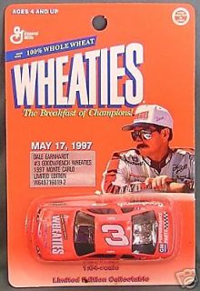 ACTION 1997 DALE EARNHARDT #3 WHEATIES LIMITED EDITION