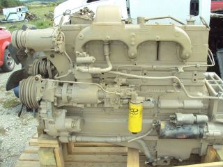 Cummins Big Cam NTC 250 Engine Assembly