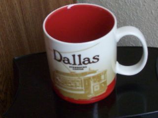 NEW STARBUCKS Dallas Texas Mug Cup City Global Icon Collector Series 
