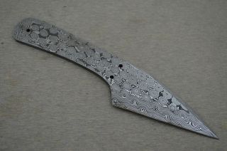 Stylish Custom Handmade Damascus Steel Knife Making Blank Blade LDB07