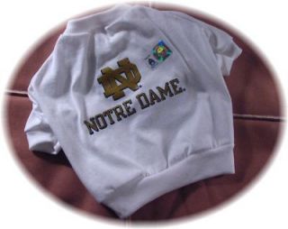 Notre Dame Fighting Irish NCAA Football Dog Tee Shirt
