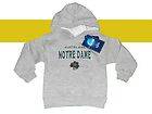 NOTRE DAME YOUTH TODDLER RETRO CLASSIC PULL OVER FASHION HOODED 